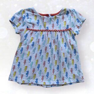 Baby Boden Seahorse Blouse